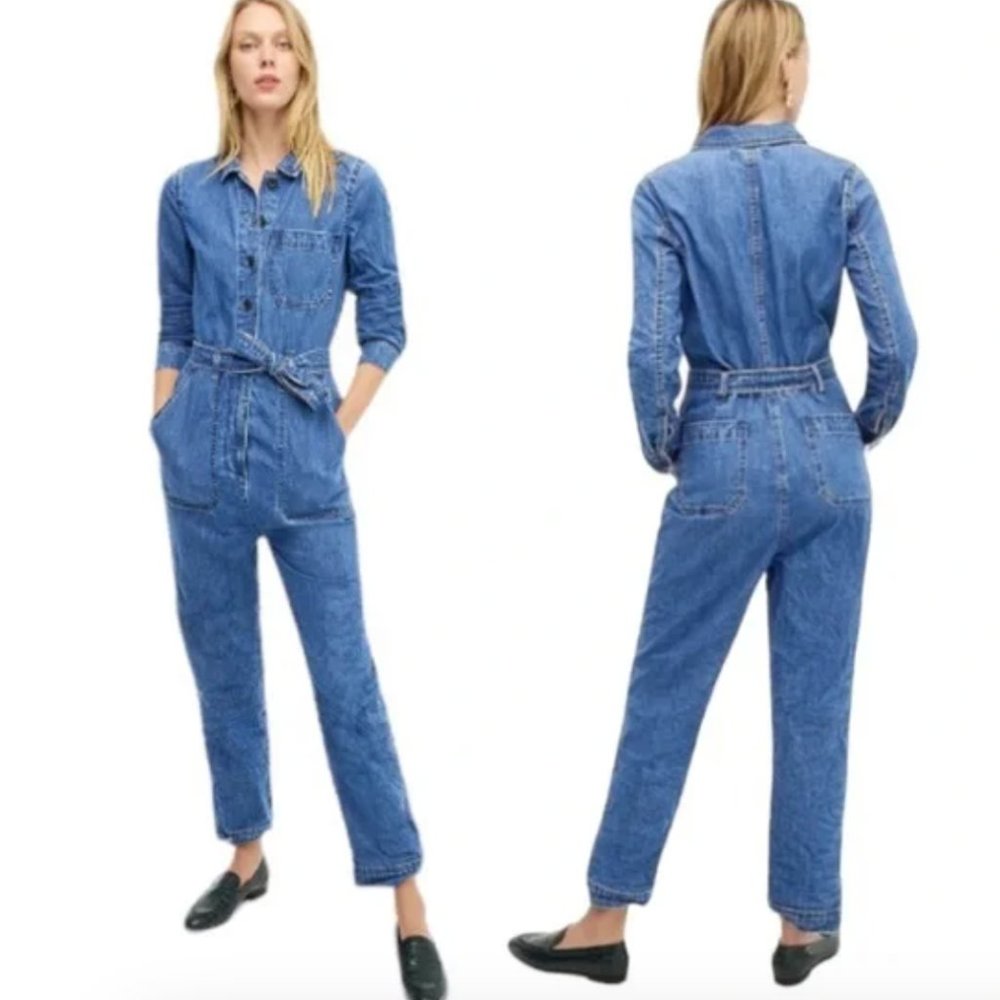 J.Crew Denim Boiler Suit